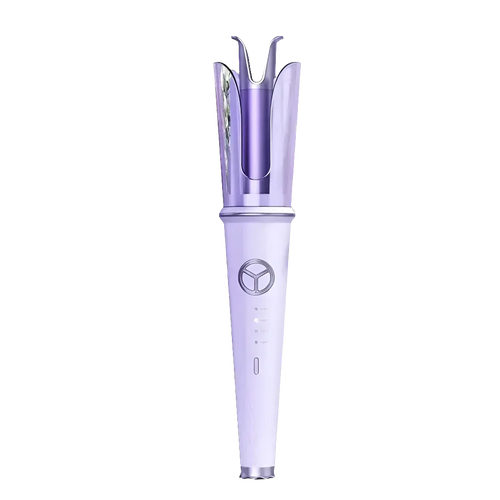 Hair Curling Auto Rotating Queen in purple design.