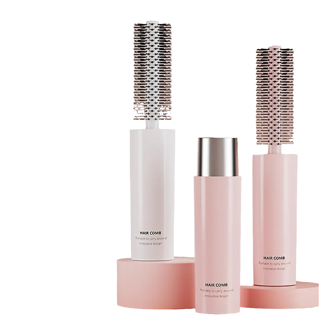 Hair Curling Comb Inner with innovative design on display.