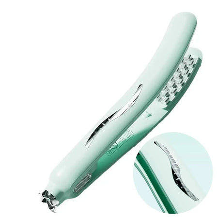 Volumizing Fluffy curling iron with negative ion technology for enhanced hair volume and styling.